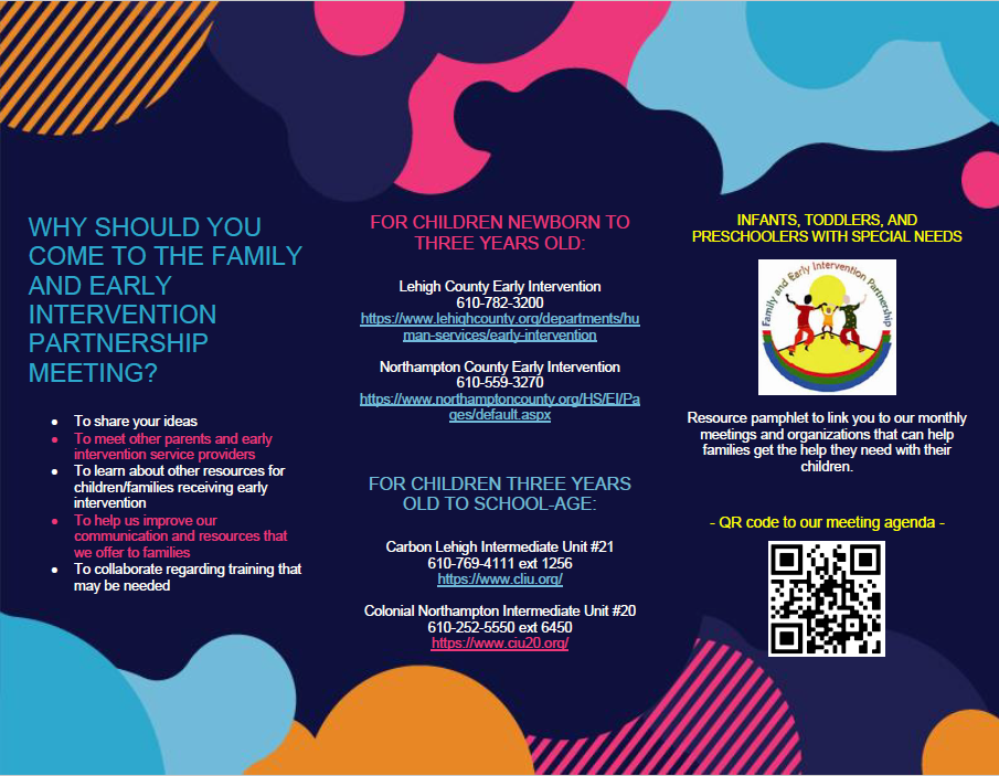 LVCC - Family Supports - Family & Early Intervention Partnership