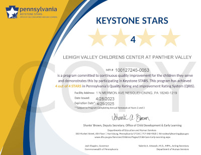LVCC - Panther Valley - Keystone Stars Ranking - Nesquehoning, PA